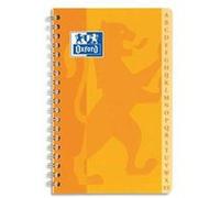 Lot de 5 Répertoires reliure brochure, Format 21 x 29,7 cm (A4), 192 pages, petits carreaux, papier 90g G