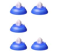 Lot de 5 réservoirs de toilettes en silicone robuste, joints de rechange étanches, installation facile pour modèles de toilettes généraux, joints de toilettes en silicone