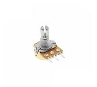 Lot de 5 résistances de potentiomètre WH148 3 broches 1K 2K 5K 10K 20K 100K 500K 1M Ohm, 15 mm 20 mm, résistance de potentiomètre rotatif conique linéaire(15mm Single linkage,B5K (502))