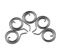Lot de 5 ressorts de poignée de porte en acier inoxydable, pour bobine de torsion, pour loquet de levier de réparation intérieure gauche droite compatible avec séries FMTB et FW (FMTB-MSB)