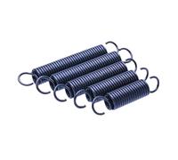 Lot de 5 ressorts de tension à crochet ouvert, 1.2 mm x 10 mm x 35 mm, ressorts à crochet en acier