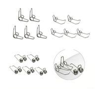 Lot de 5 ressorts de valve pour trompette, trombone, alto en fer robuste (trombone)
