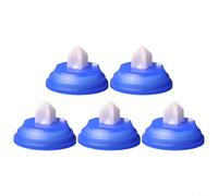 Lot de 5 rondelles à diaphragme en caoutchouc pour valves de remplissage Siamp - Joint d'entrée de réservoir de 28 mm pour réparation de robinet à boisseau sphérique de toilette, pièce de rechange