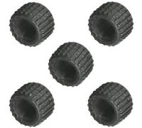 Lot de 5 roues à pierre à briquet, kit de réparation de rechange compatible avec S T Dupont-Noir