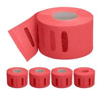 Lot de 5 rouleaux de bande de cou en papier extensible professionnel 6,6 x 35,6 cm pour salon de coiffure