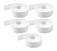 Lot de 5 rouleaux de coussinets de protection de col pour chemises hommes, chemise de col, chapeau de nuque invisible, ruban adhésif anti-salissure, pour hommes et femmes, 8 m Kiuiom