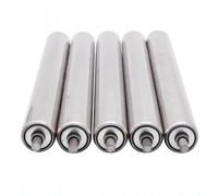 Lot de 5 rouleaux de rechange en acier inoxydable de 5,1 cm, 3,8 cm, 2,5 cm de diamètre, 1000 mm de long pour une durabilité et une performance améliorées