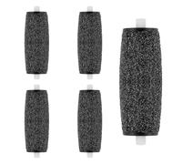 Lot de 5 rouleaux de rechange pour callosités électriques - Rouleaux de rechange universels pour callosités et peaux mortes - Compatible avec les appareils courants pour pédicure