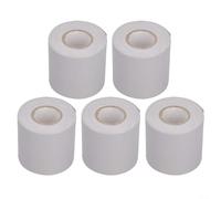 Lot de 5 rouleaux de ruban adhésif en PVC pour joint de tuyau, isolation des conduits et câblage d'unité intérieure et extérieure