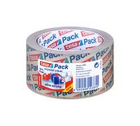Lot de 5 rouleaux de ruban adhésif professionnel Tesa - Ultra Strong - 66 m x 50 mm transparent