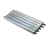 Lot de 5 rouleaux de transport industriels pour systèmes de convoyeur Rulli pour manutention et logistique