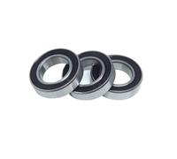 Lot de 5 roulements à billes à gorge profonde 6800 2RS 10 x 19 x 5 mm, 6800ZZ 61800Z 61800 2RS RS 6800LLU 10 x 19 x 5 mm, for voiture et camion RC(Rubber Seals)