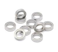 Lot de 5 roulements à billes à gorge profonde R168Z R168-2ZZ 6,35 x 9,525 x 3,175 mm 1/4" x 3/8" x 1/8"