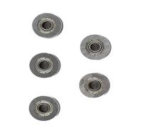 Lot de 5 roulements à billes à gorge VU for poulie de machine à broder(U604ZZ 4x13x4mm)