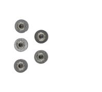 Lot de 5 roulements à billes à gorge VU for poulie de machine à broder(U623ZZ 3x12x4mm)