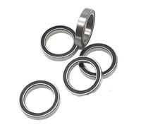 Lot de 5 roulements à billes hybrides en céramique 6702RS CB 15 x 21 4 mm ABEC-7 for broche moteur industriel, Si3N4