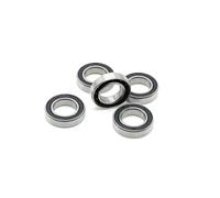 Lot de 5 roulements à billes hybrides en céramique Si3N4, 6801 2RS CB 12 x 21 x 5 mm