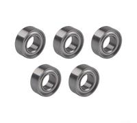 Lot de 5 roulements métalliques pour machine à chanfreiner pneumatique 4 x 8 x 3 mm pour réduire la friction dans les bords détaillés