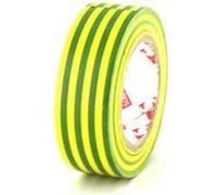 Lot de 5 rubans adhésifs électriques SCAPA - PVC - 19mm - 2702-19-jaune et vert Jaune G
