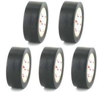 Lot de 5 rubans adhésifs électriques SCAPA - PVC - Noir - 15mm - 2702N-15 Noir G