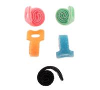 Lot de 5 rubans auto agrippants (12 cm) pour cordon ou câble - Zenitech