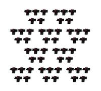 Lot de 5 rubans encreurs pour imprimante/calculatrice noir et rouge compatibles avec Canon Casio Sharp Royal et autres.