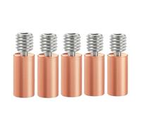 Lot de 5 rupteurs thermiques mis à jour for imprimante 3D FL-SUN V400, filetage de tube de gorge, buse de 1,75 mm, extrudeuse en alliage de cuivre et de titane