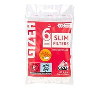 Lot de 5 sachets de 150 filtres slim GIZEH