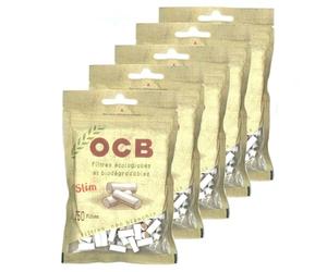 Lot de 5 Sachets de Filtres Slim Bio - OCB