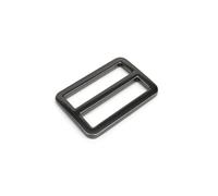 Lot de 5 sacs à dos en cuir en métal - Sangle d'épaule - Tissage rectangulaire - Ajustable - Tri-glide - Boucle en O - Noir - Largeur intérieure : 32 mm