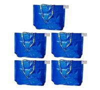 Lot de 5 sacs à linge FRAKTA Bleu moyen