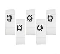Lot de 5 sacs à poussière compatibles avec KARCHER 2.863-314.0 KFI 357 pour KA 40 WD2 Plus WD3 SE4001 SE4002 Robot Matériau de qualité supérieure Facile à remplacer