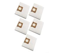 Lot de 5 sacs à poussière de rechange compatibles avec aspirateur à batterie compacte WD1 de 3 L, système de filtre multicouche entièrement scellé, capture efficacement les particules fines de