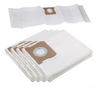 Lot de 5 sacs à poussière de rechange pour aspirateur Kärcher WD1, accessoires de grande capacité, pièces de rechange 2.863-297.0