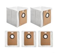 Lot de 5 sacs à poussière de rechange pour aspirateur Tapo RV20 Max Plus, Tapo RVA202, Tapo RV30 Max Plus
