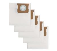 Lot de 5 sacs à poussière HEPA pour aspirateurs Wet-Dry Kärcher WD1/MV1 - Sacs filtrants jetables 23 x 85 cm, papier en fibre non tissée