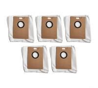 Lot de 5 sacs à poussière, pièce de rechange pour machine à balayer Tapo RV30 Max Plus pour RV20 Max Plus pour aspirateurs robots RVA202