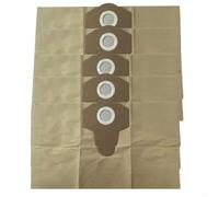 Lot de 5 sacs à poussière pour aspirateur Karcher WD2S WD3S, élimination facile et filtration efficace de la poussière, 9 771350 0