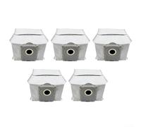 Lot de 5 sacs à poussière pour aspirateur robot Yeedi S16 Plus, compatibles avec EcoVacs X9/X11 Pro OMNI/T80S, matériau en fibre soufflée par fusion, fermeture scellée