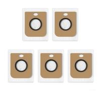 Lot de 5 sacs à poussière pour robot aspirateur ILIFE T20S à vidange automatique, sacs filtrants haute capacité pour une collecte efficace des débris