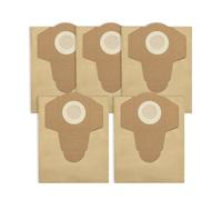 Lot De 5 Sacs À Poussière Secs Et Humides 20 L, Compatibles Avec Einhell, Sacs For Aspirateurs Secs Et Humides BT-VC 1250S, Accessoires For Sacs Filtrants
