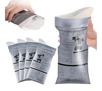 Lot De 5 Sacs à Urine De Voyage,Pisse Debout Femme,Portable Pour Femmes Toilette Portable,Pour Hommes Urinoir Femme Portable,700 Ml,Adapté Pour Sac Vomissement Voiture,Voyage,Mal Des Transports