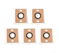Lot de 5 sacs d'aspirateur conçus pour aspirateur robot ILIFE A30 Pro, utilisant un système de filtre à quatre étapes pour une capture et un contrôle efficaces