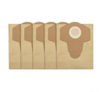 Lot de 5 sacs d'aspirateur de 20 L pour aspirateurs secs et humides, compatibles avec BTVC 1250S conçus pour un piégeage efficace des débris et de la poussière