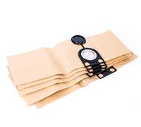 Lot de 5 sacs d'aspirateur de qualité supérieure pour Starmix FB20, AS1020, AS1220, GS1020, GS1022, GSL1220, GST1120, GSL1220, HSA1420, HSAR1420