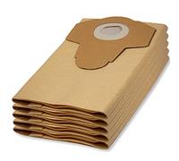 Lot de 5 sacs d'aspirateur d'origine Parkside pour aspirateur eau et poussière LIDL PNTS 1250, 1250/9, PNTS 1300 A1, B2, C3, D3, E4, F5, PWD 12 A1