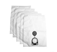 Lot de 5 sacs d'aspirateur jetables pour Metabo ASA 1202 et ASA1202, sacs filtrants haute capacité pour une collecte efficace de la poussière
