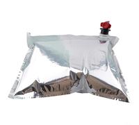 Lot de 5 sacs de rechange de 5 litres avec robinet papillon, pour conteneur de boissons ou distributeur de vin, pour jus, vin et boissons non gazeuses