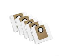 Lot de 5 sacs de rechange pour aspirateurs robots Vonko S6 Pro fabriqués à partir de tissu non tissé pour éviter les fuites et fournir une puissance d'aspiration fiable pour maintenir un environnement