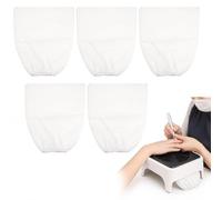 Lot de 5 sacs de rechange sous vide pour outils de manucure - Pour collecter la poussière des - Pour les - Collecteur de poussière pour manucure - Outil d'art des - Blanc